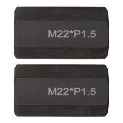 KS Tools Gewindeadapter-Satz M22x1,5x65 mm, 2-tlg