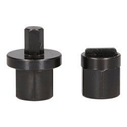 KS Tools Öldienst-Spezialprofil-Werkzeug-Satz für Kunststoff-Ölablassschrauben, 2-tlg