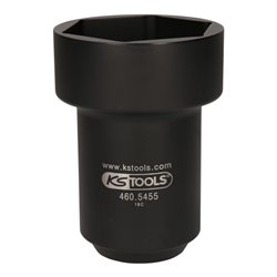 KS Tools 1 Zoll Achsmuttern-Schlüssel für Renault und Iveco, 80 mm