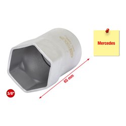 KS Tools Harnstoff-Serviceschlüssel für AdBlue Filter und Tanks, 45,5 mm