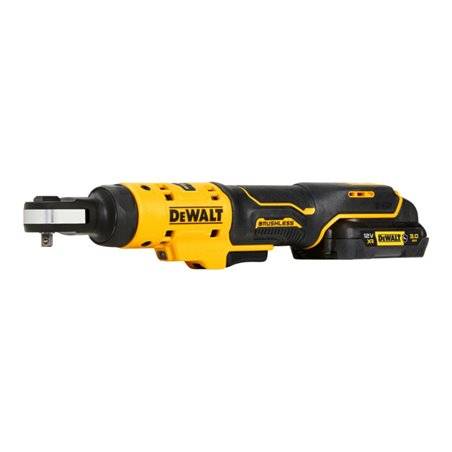 DEWALT 12V XR Akku-Ratsche, 1/4' (bürstenlos) inkl. 1x G-Akku (12 Volt / 3 Ah) DCF504L1G-QW