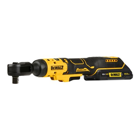 DEWALT 18V XR Akku-Ratsche, 1/2' (bürstenlos) inkl. 1x G-Akku (18 Volt / 2 Ah) DCF512D1G-QW
