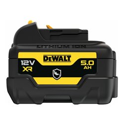 DEWALT 12 Volt / 5 Ah XR Ersatz-Akku mit speziellem Gehäuseschutz gegen Säuren und Chemikalen DCB126G-XJ