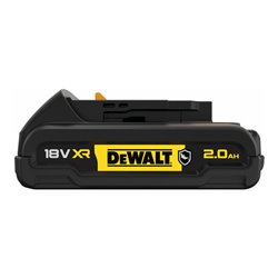 DEWALT 18 Volt / 2 Ah XR Ersatz-Akku mit speziellem Gehäuseschutz gegen Säuren und Chemikalen DCB183G-XJ