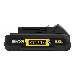 DEWALT 18 Volt / 2 Ah XR Ersatz-Akku mit speziellem Gehäuseschutz gegen Säuren und Chemikalen DCB183G-XJ