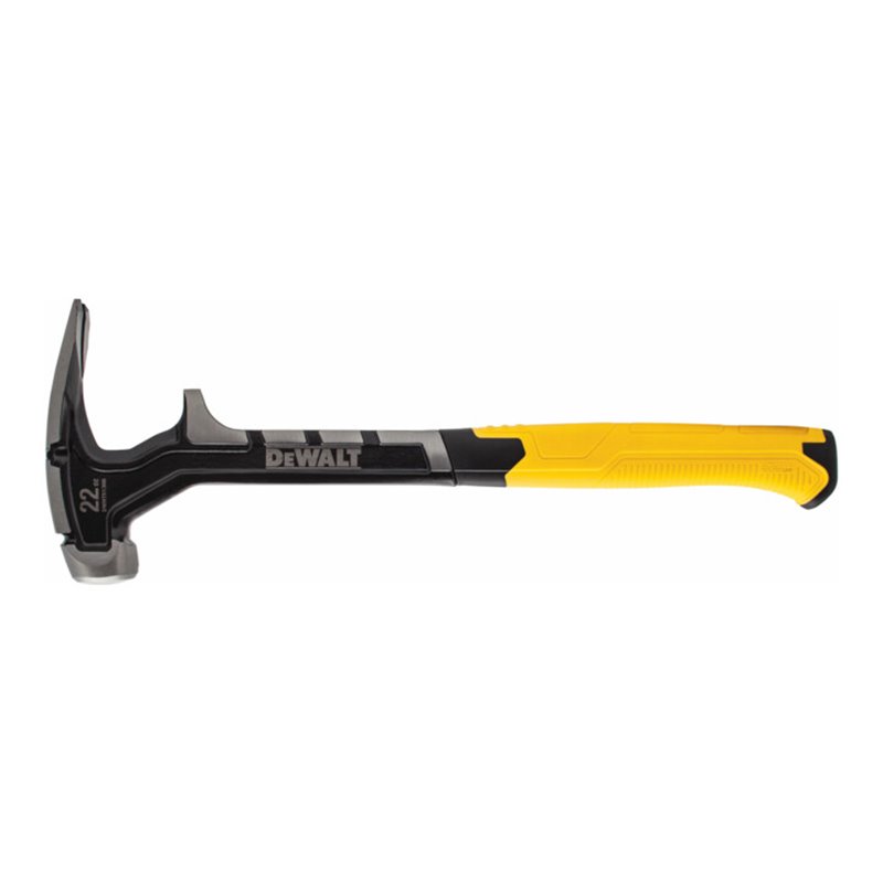 DEWALT Demontagehammer 624g gebogene Nagelklaue, Reißkante, Greifer für eine Vielzahl von Demontagearbeiten DWHT51366-0