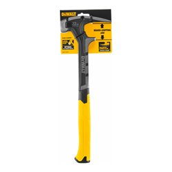 DEWALT Demontagehammer 624g gebogene Nagelklaue, Reißkante, Greifer für eine Vielzahl von Demontagearbeiten DWHT51366-0