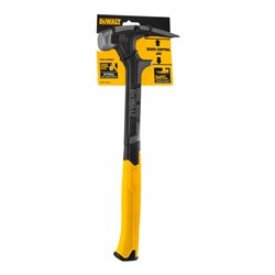DEWALT Demontagehammer 624g gebogene Nagelklaue, Reißkante, Greifer für eine Vielzahl von Demontagearbeiten DWHT51366-0