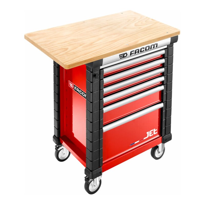 Facom Holzplatte 28mm M4 fuer JET-Wagen JET.WA14M4