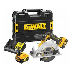 DEWALT 12 Volt / 5 Ah Akku-Handkreissäge , 47mm Schnitttiefe DCS512P2-QW