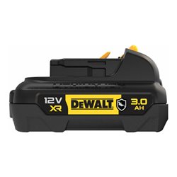 DEWALT 12 Volt / 3 Ah XR Ersatz-Akku mit speziellem Gehäuseschutz gegen Säuren und Chemikalen DCB124G-XJ
