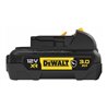DEWALT 12 Volt / 3 Ah XR Ersatz-Akku mit speziellem Gehäuseschutz gegen Säuren und Chemikalen DCB124G-XJ