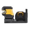 DEWALT 5 Punkt Kreuzlinien-Laser grün (1 x H / 1 x V / Lot oben & unten / 3 x H Punkte) DCE825NG18-XJ