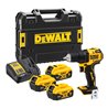 DEWALT Akku-Bohrschrauber, 18 Volt (mit 3 Akkus á 5 Ah) DCD708P3T-QW