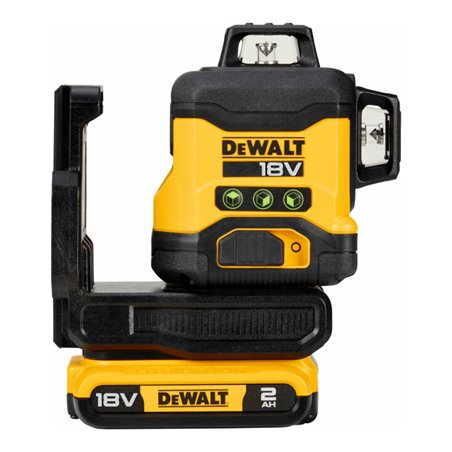 DEWALT 18 Volt Akku-Multilinienlaser 3x360°, 2Ah DCLE34031D1-QW