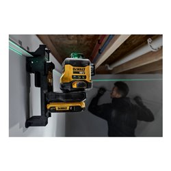 DEWALT 18 Volt Akku-Multilinienlaser 3x360°, 2Ah DCLE34031D1-QW