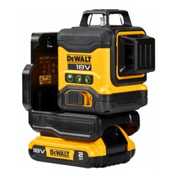 DEWALT 18 Volt Akku-Multilinienlaser 3x360°, 2Ah DCLE34031D1-QW