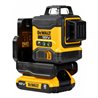 DEWALT 18 Volt Akku-Multilinienlaser 3x360°, 2Ah DCLE34031D1-QW
