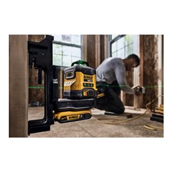 DEWALT 18 Volt Akku-Multilinienlaser 3x360°, 2Ah DCLE34031D1-QW