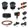 GARDENA Sprinklersystem Komplett-Set Pipeline mit Viereckregner