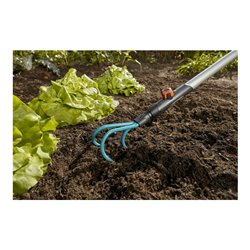 GARDENA combisystem-Komplettangebot (Rechen + Grubber + Stiel)