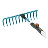 GARDENA combisystem-Komplettangebot (Rechen + Grubber + Stiel)