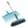 GARDENA combisystem-Komplettangebot (Straßenbesen + Rechenbesen + Stiel)