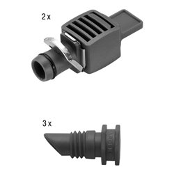 GARDENA Micro-Drip-System Start-Set Pflanztöpfe M