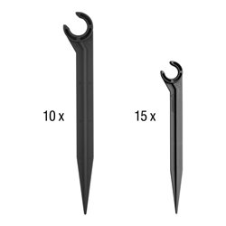 GARDENA Micro-Drip-System Start-Set Pflanztöpfe M