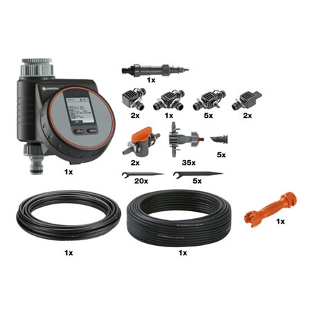 GARDENA Micro-Drip-System Tropfbewässerungsset Beet automatic
