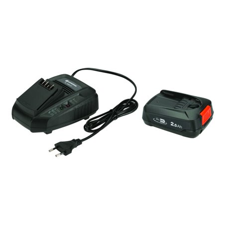 GARDENA Starter-Kit P4A PBA 18V/45 2,5 Ah + AL 1830 CV
