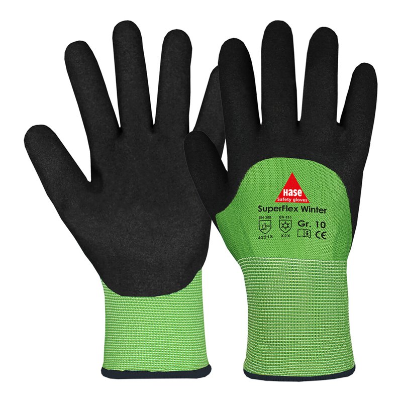 Hase Kälteschutzhandschuhe Superflex Winter Nylon