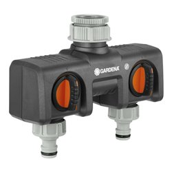 GARDENA Bewässerungssteuerung Select & 2-Wege-Verteiler - Aktion