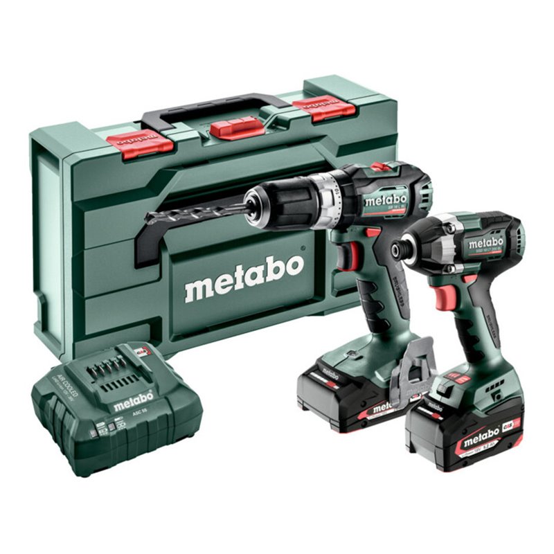 Metabo Akku Combo Set 2.8.7 18V SB 18 L BL + SSD 18 200 LT BL metaBOX 145 L
