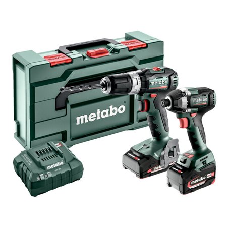 Metabo Akku Combo Set 2.8.7 18V SB 18 L BL + SSD 18 200 LT BL metaBOX 145 L
