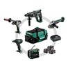 Metabo Akku Combo Set Bauhandwerk 5.2 BS 18 LTX BL + KH 18 LTX 24 + W 18 L 9-125 Quick + SSW 18 LTX 300 BL + R 12-18 DAB BT Werk