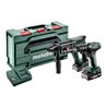 Metabo Akku Combo Set 2.3.4 18 V SB 18 + KH 18 LTX 24 metaBOX 165 L