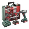 Metabo Akku-Bohrschrauber BS 14.4 Mobile Werkstatt Mobile Werkstatt Kunststoffkoffer 14.4V 2x2Ah Li-Power + SC 30
