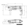 Metabo Kombihammer KHE 2245 Kunststoffkoffer