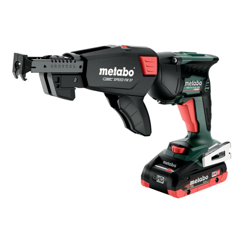 Metabo Akku-Holzbauschrauber HBS 18 LTX BL 3000 metaBOX 145 L 18V 2x4Ah LiHD + ASC 55