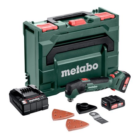Metabo Akku-Multitool PowerMaxx MT 12 metaBOX 145 12V 2x2Ah Li-Power + SC 30