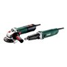 Metabo Set Winkelschleifer WEV 15-125 Q + Geradschleifer G 400 Karton