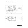Metabo Akku-Multischleifer PowerMaxx SMA 12 BL mit 100 x 150 mm Schleifplatte metaBOX 215