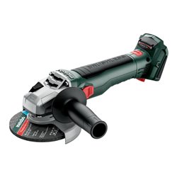 Metabo Akku-Winkelschleifer W 18 LT BL 11-125 mit drehbarem Akkupack Karton