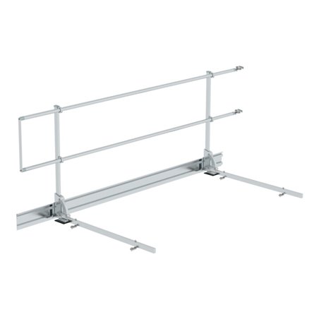 Munk Ausstiegsgeländer seitlich Trapezblech / Blechdach