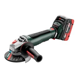 Metabo Akku-Winkelschleifer WPB 18 LT BL 11-125 Quick metaBOX 165 L 18V 2x5.5Ah LiHD + ASC 145