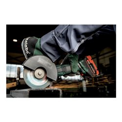 Metabo Akku-Winkelschleifer WPB 18 LT BL 11-125 Quick metaBOX 165 L 18V 2x5.5Ah LiHD + ASC 145