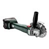 Metabo Akku-Winkelschleifer W 18 L 9-125 Quick mit Schnellspannmutter metaBOX 165 L