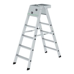 Munk Sicherheits-Stufen-Stehleiter 2x4 Stufen