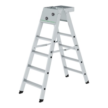 Munk Sicherheits-Stufen-Stehleiter 2x4 Stufen